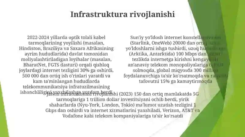 Tarmoqli texnalogiyalari va internet hizmatlari 4