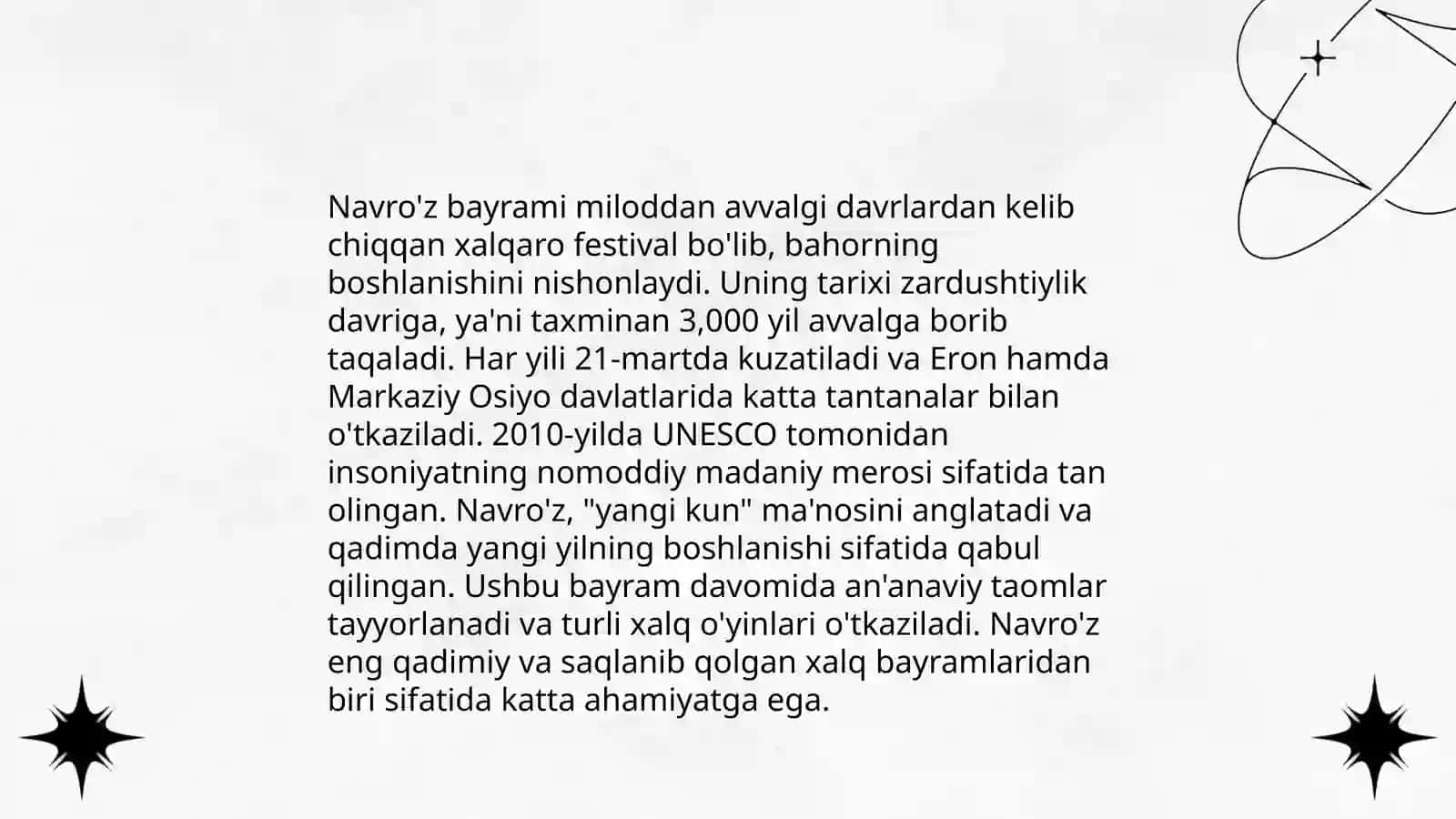 Navro‘z: Yangi Kun Bayrami 4