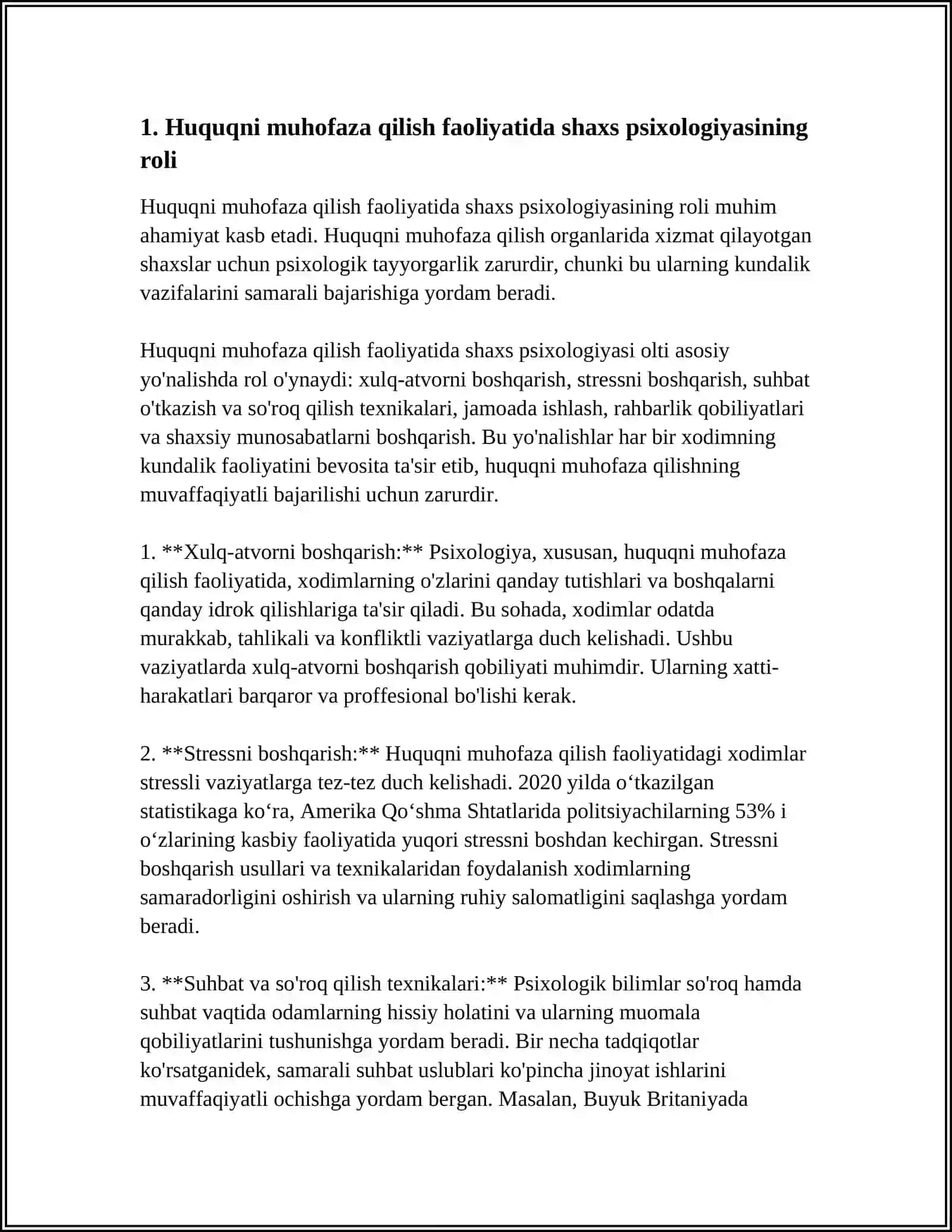 HUQUQNI MUHOFAZA QILISH FAOLIYATIDA SHAXS PSIXOLOGIYASI 4