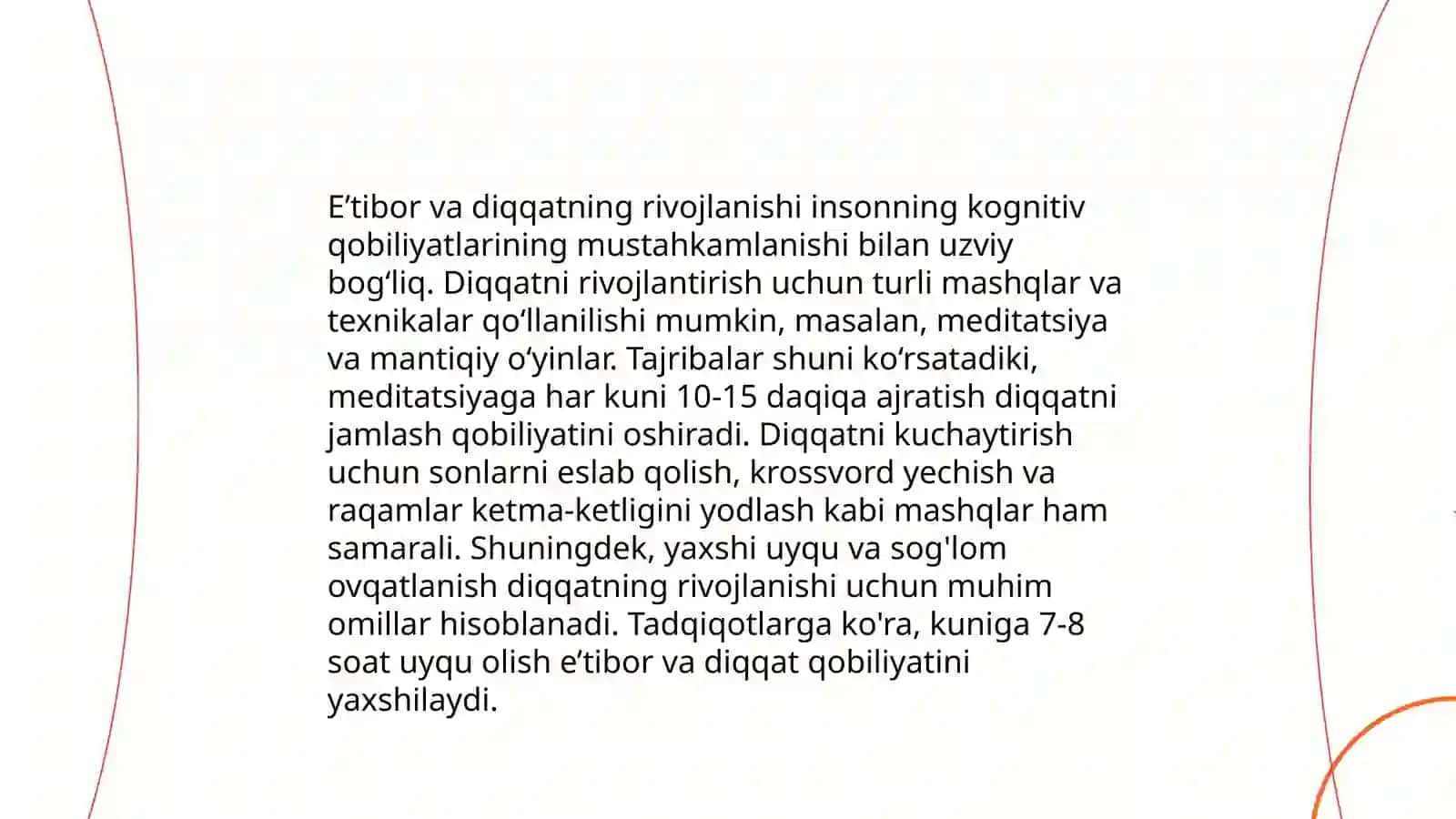 Kichik maktab yoshi davrining psixologik rivojlanish xususiyatlari 4
