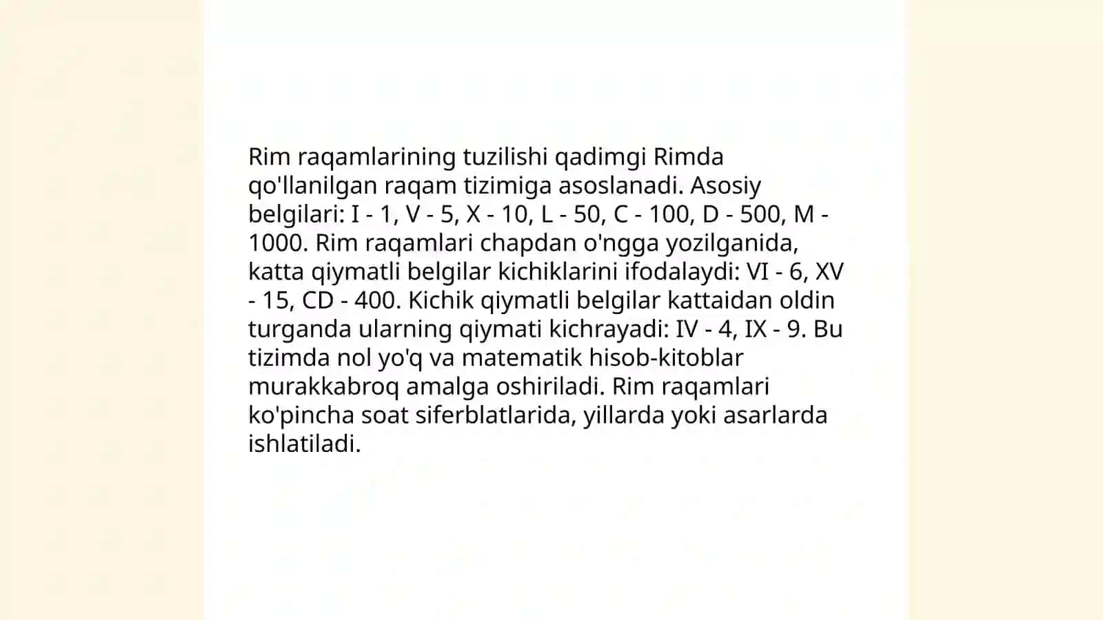 Rim raqamlari 4