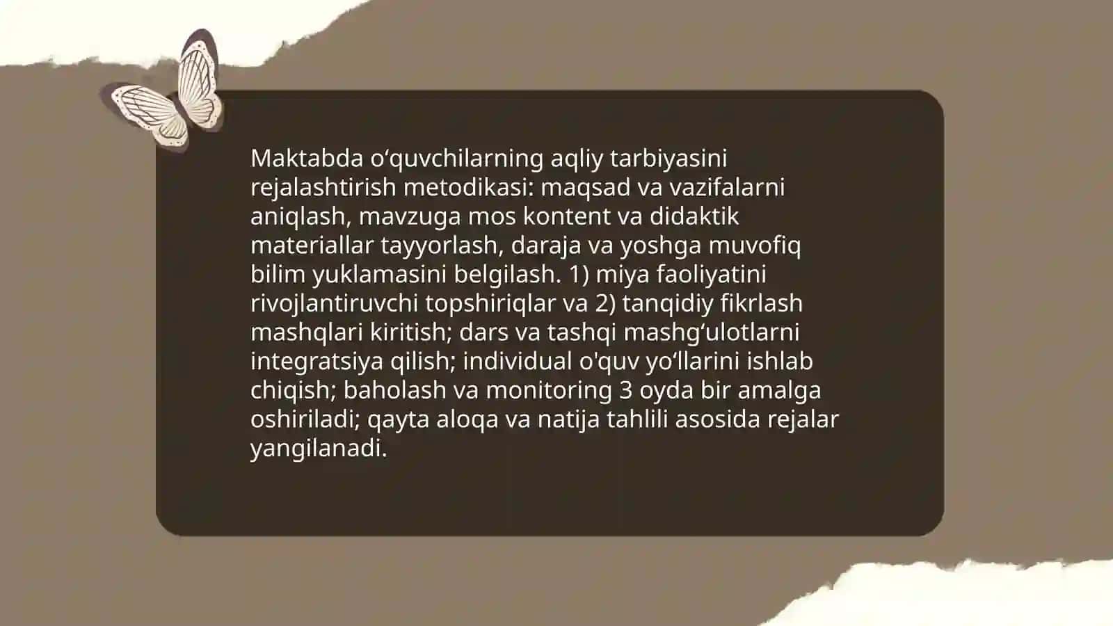 Ilmiy dunyoqarashni shakklantirish va oʻquvchilarni aqliy tarbiyalash 4
