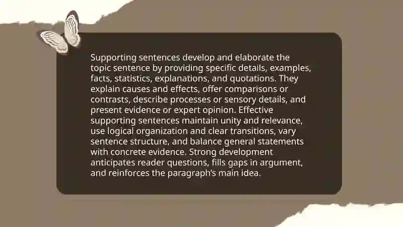 Writing:Paragraph structure and unity 4