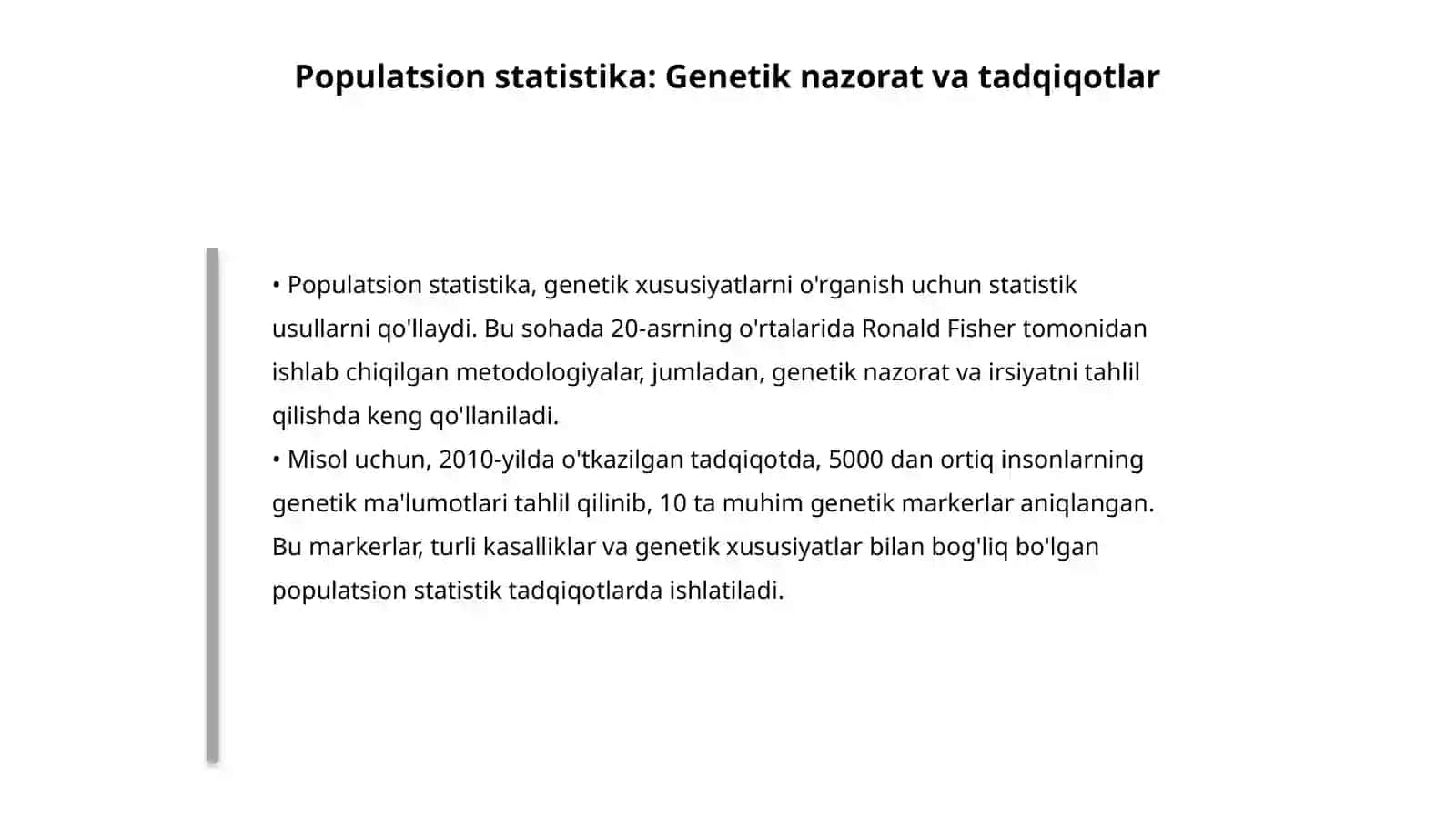Dermatoglifika: Odamning barmoq izlari o'rganilishi 4