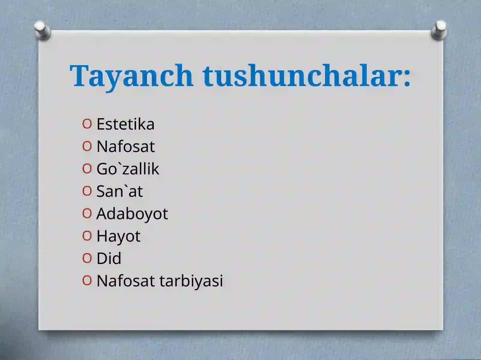 Estetik anglash va estetik faoliyatning tarbiyaviy ahamiyati 4