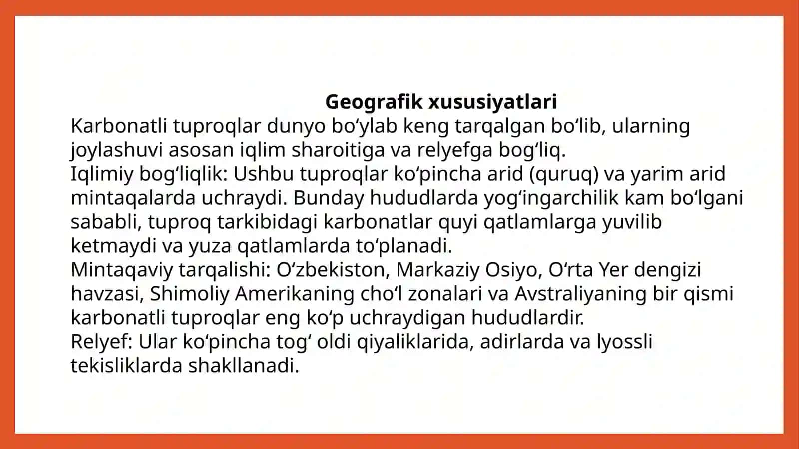 Karbonatli tuproqlar 4