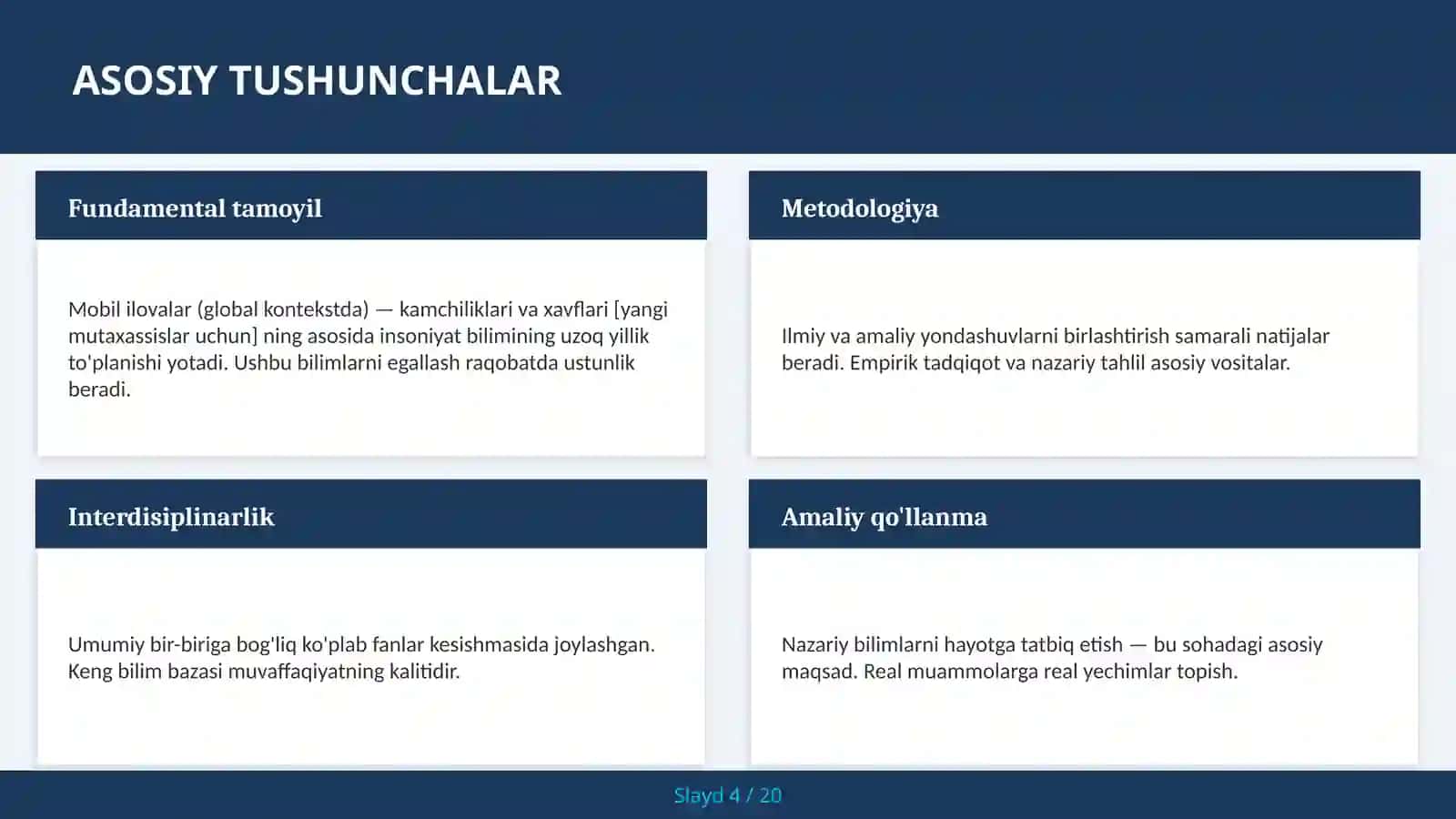 MOBIL ILOVALAR (GLOBAL KONTEKSTDA) — KAMCHILIKLARI VA XAVFLARI [YANGI MUTAXASSISLAR UCHUN] 4