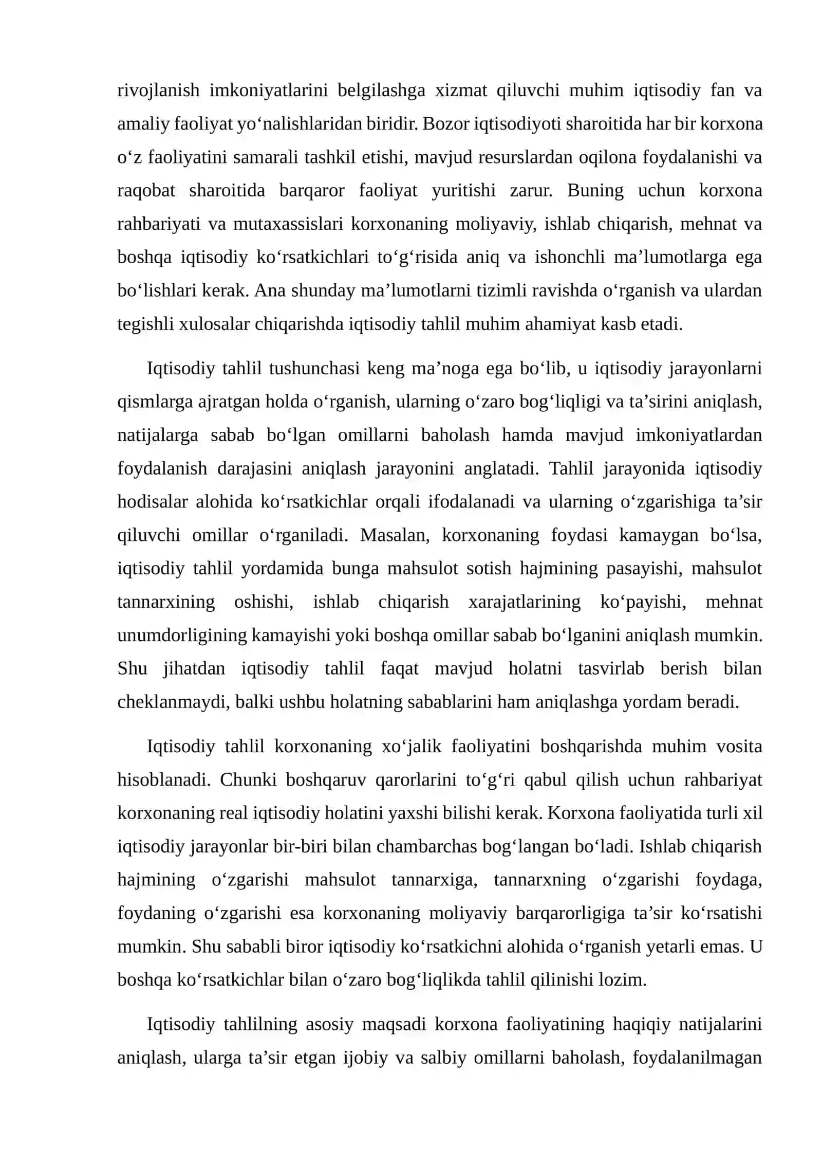 IQTISODIY TAHLILDA AXBOROT TEXNOLOGIYALARI VA DASTURIY MAHSULOTLAR 4
