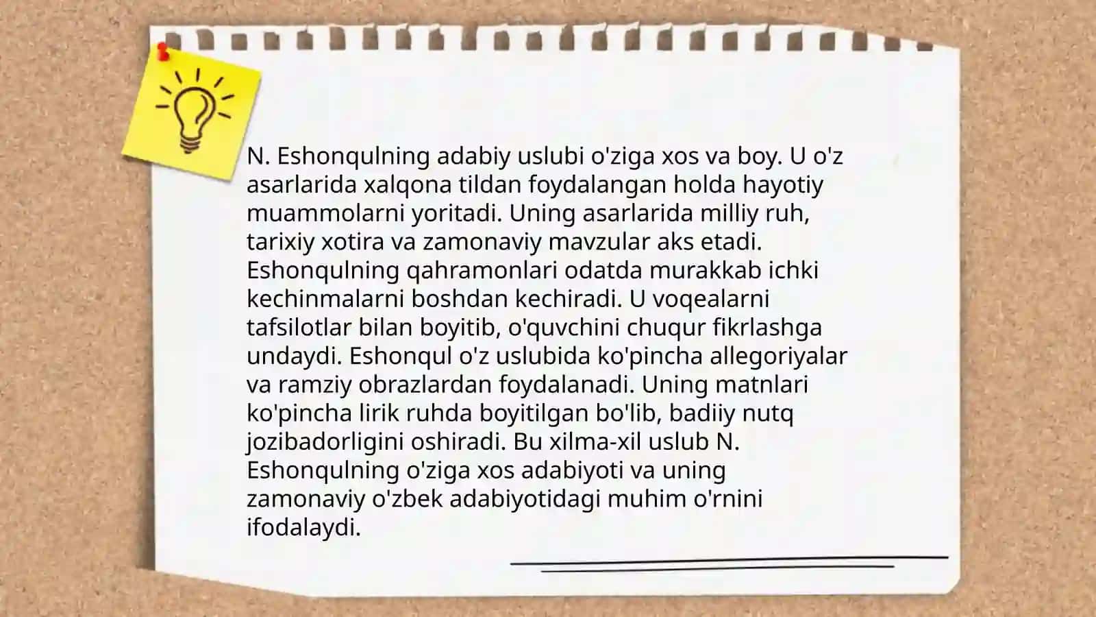 N.Eshonqul qissalari poetikasini oʻrganish 4