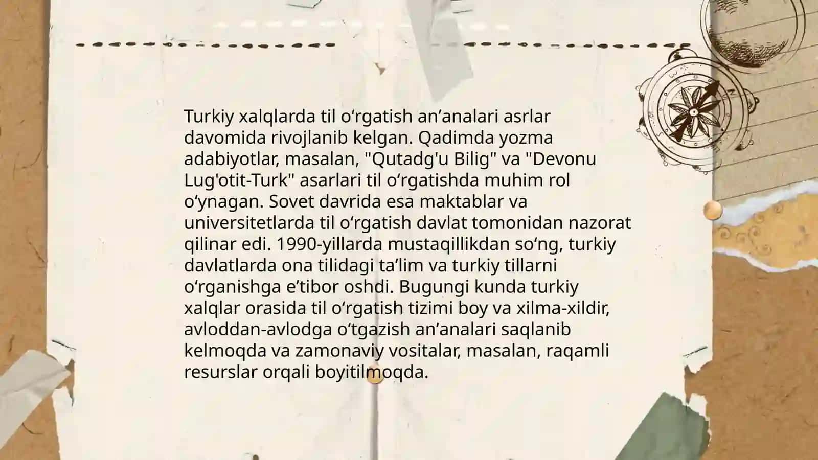 Ona tilini oʻqitish metodikasi fanining tarixiy shakllanishi va rivojlanishi 4