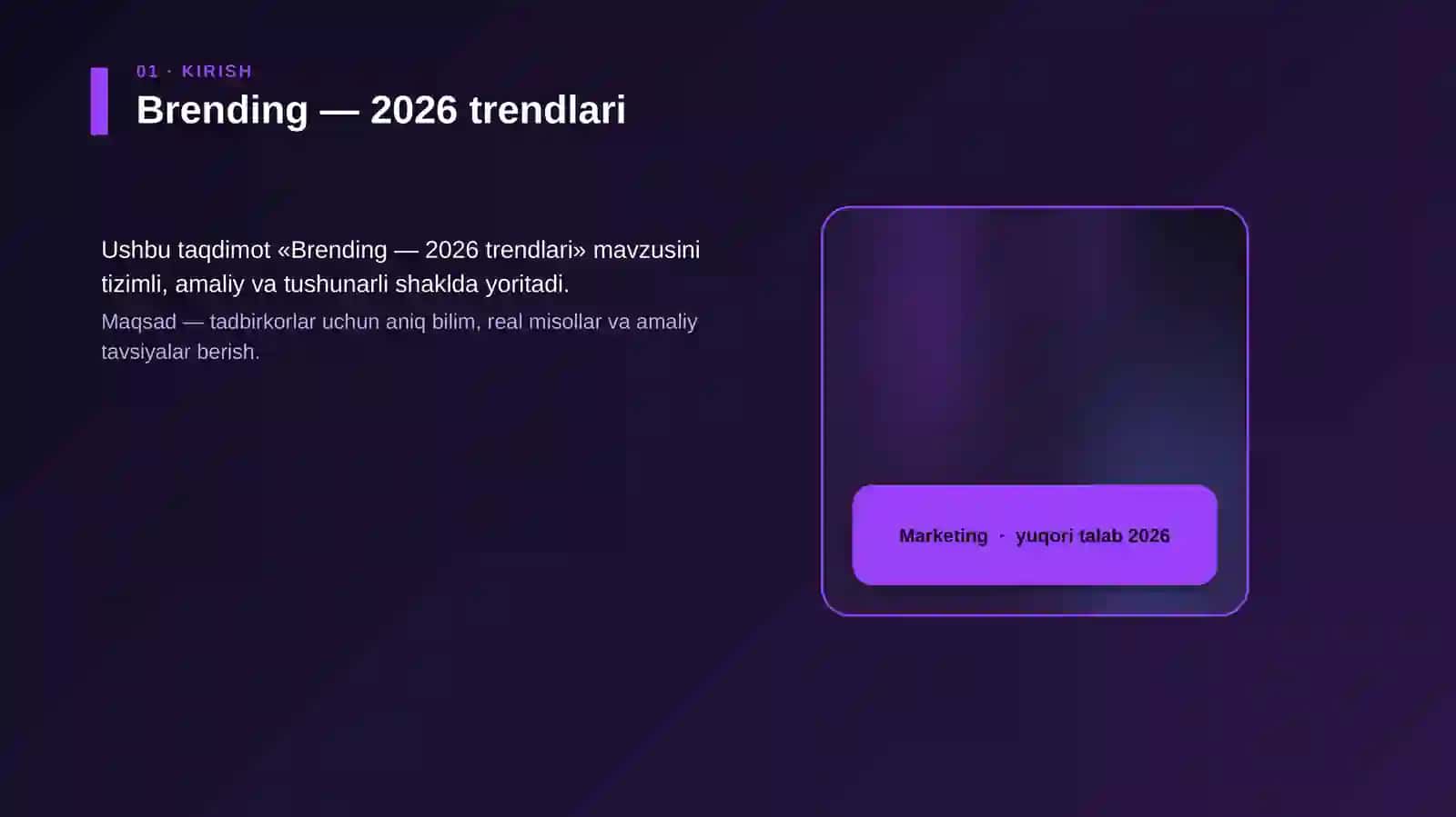 Brending — 2026 trendlari 4