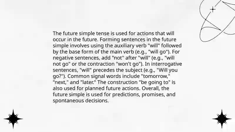 Future Simple 4