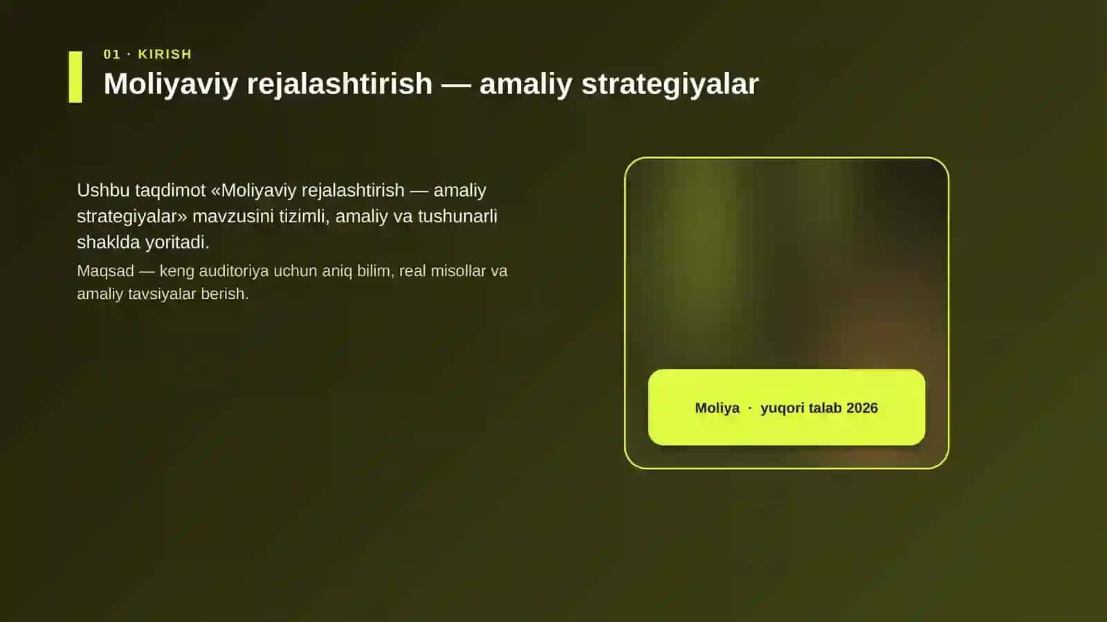 Moliyaviy rejalashtirish — amaliy strategiyalar 4