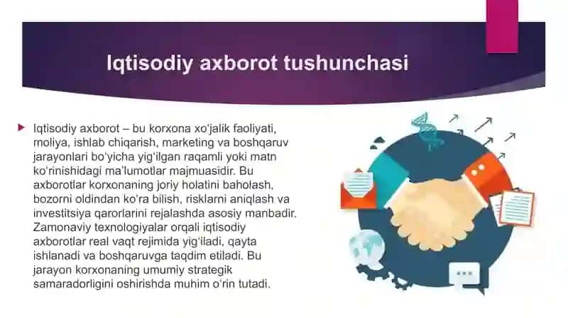 Milliy iqtisodiyotni turli sohalarda internet texnologiyalaridan samarali foydalanish yo‘llari. 4