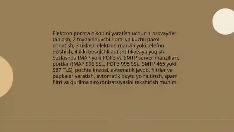 Elektron pochta 4