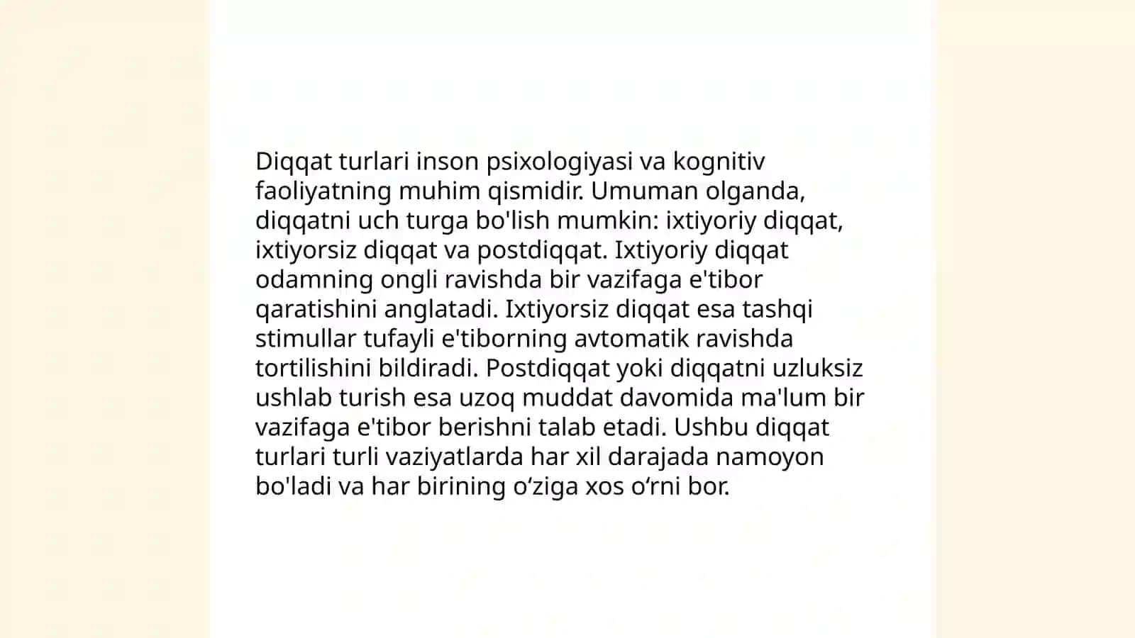 Kognitiv psixologiyada diqqat tadqiqotlari 4