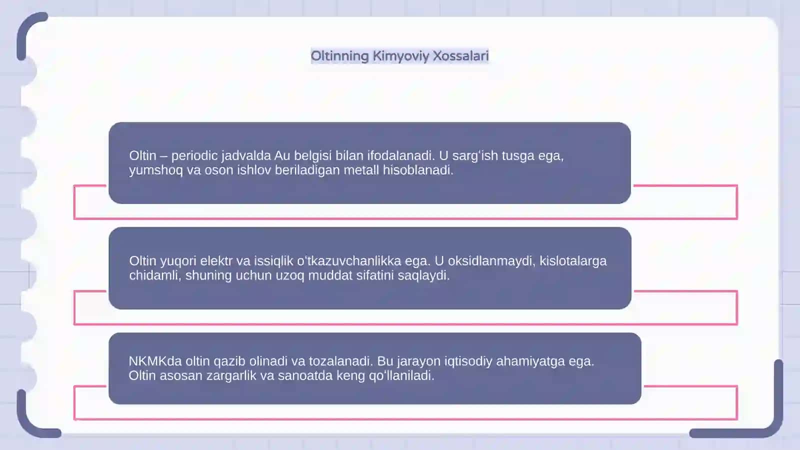 Oltin: Umumiy Tushuncha 4