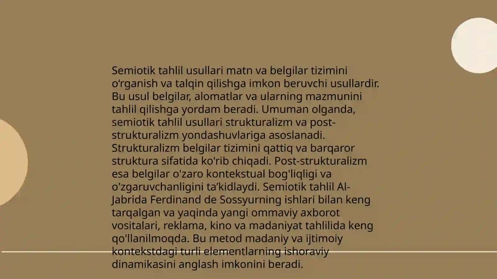 Diskurs va semiotik tahlil usullari 4