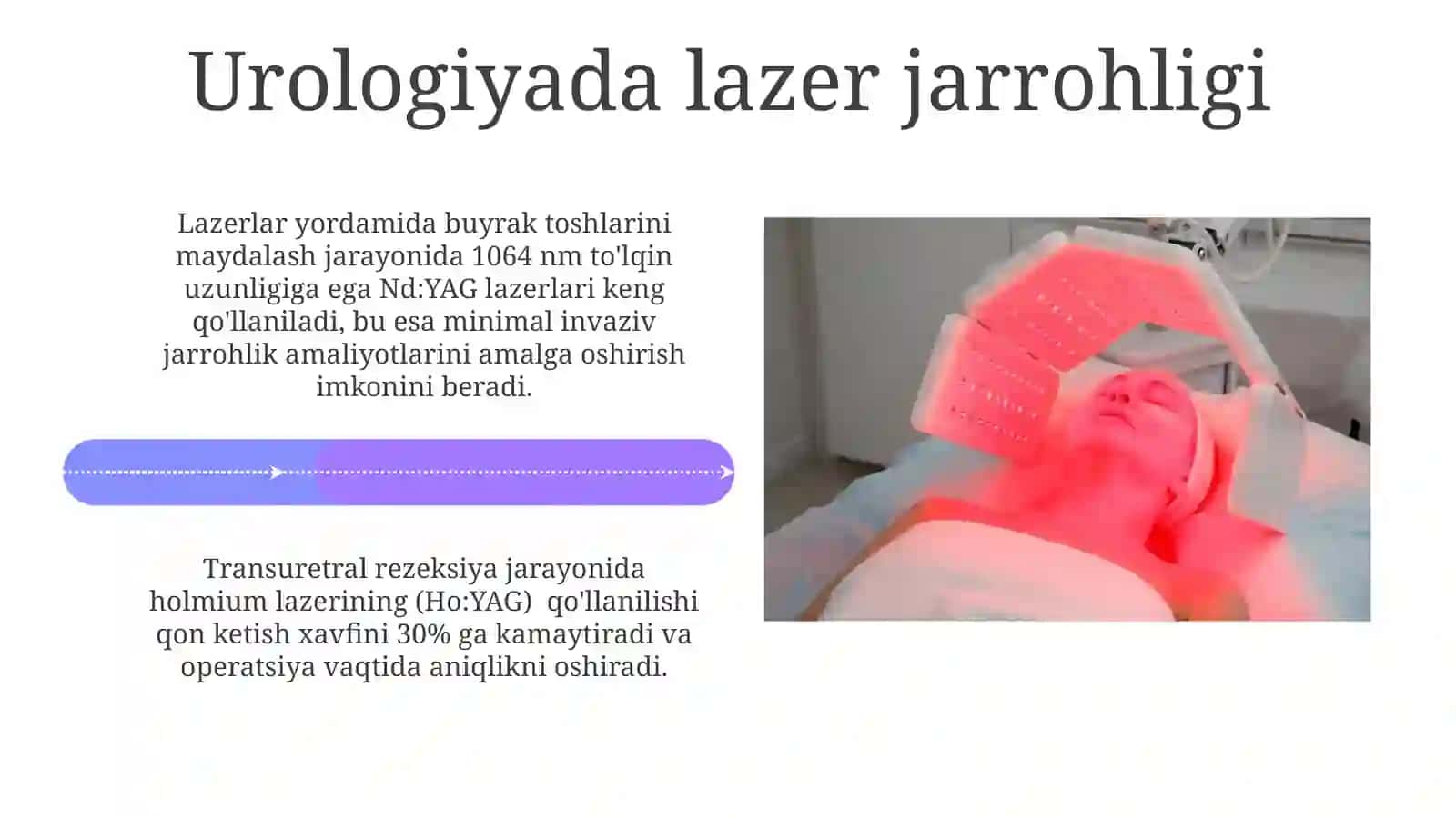 Lazerning tibbiyotda qoʻllanilishi 4