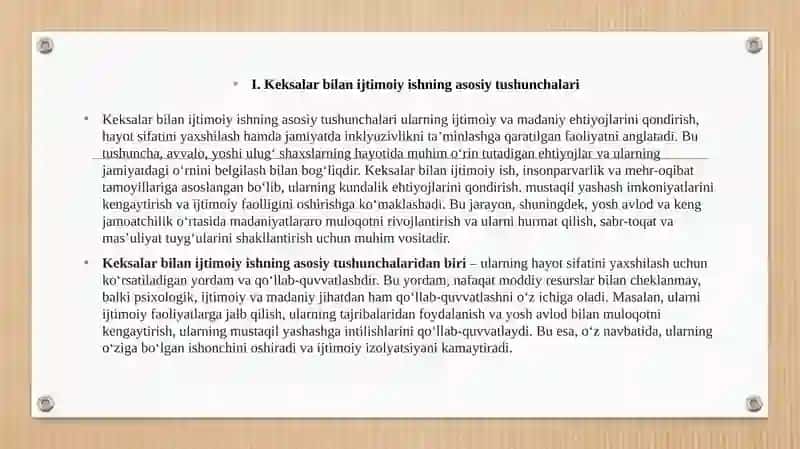 KEKSALAR BILAN IJTIMOIY ISHNI OLIB BORISHNING AHAMIYATI VA MAQSADI 4