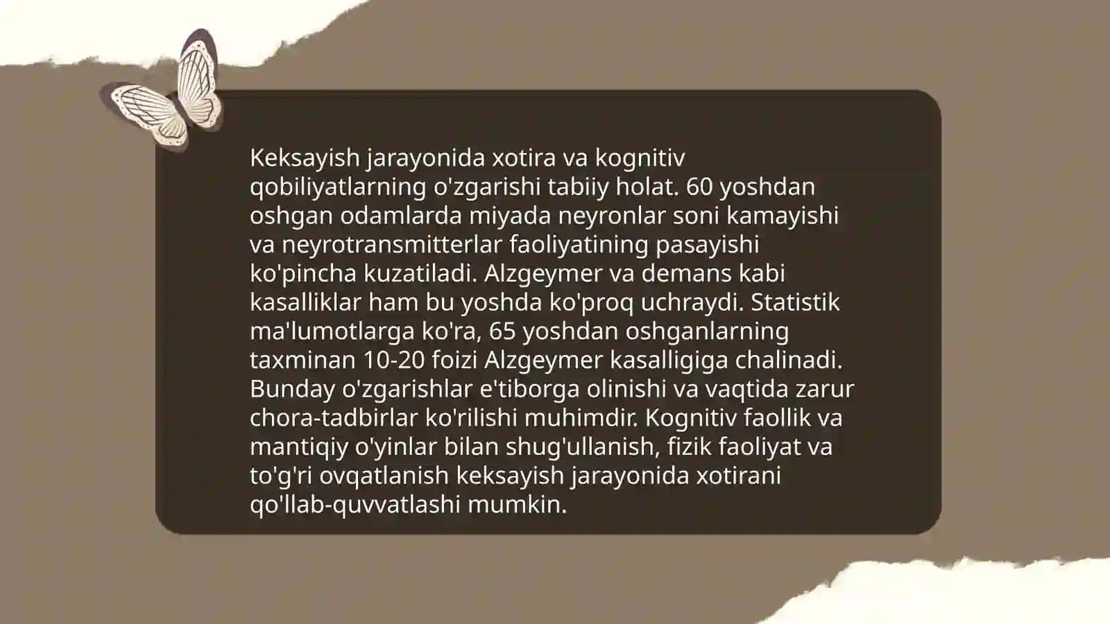 Keksayish davrida shaxs psixologiyasi 4