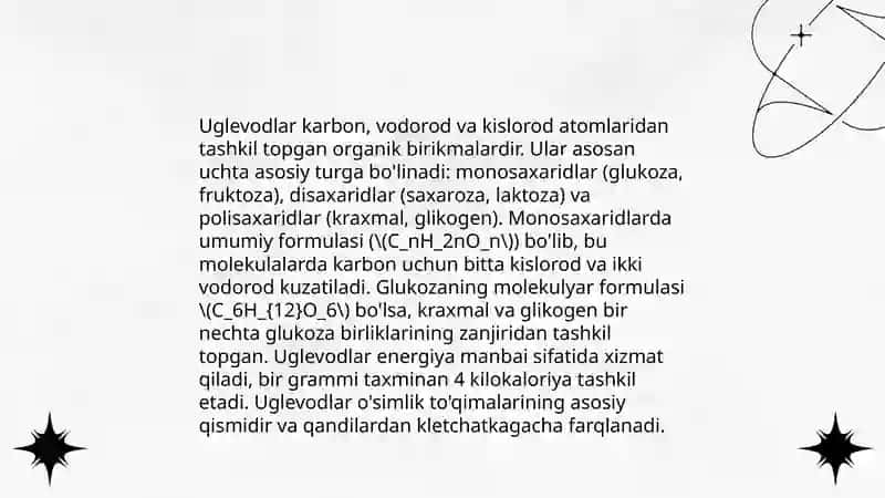 Uglevodlar 4