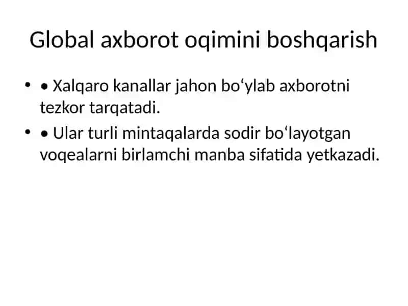 Zamonaviy bosqichda xalqaro televideniya tizimining OAVdagi roli 4