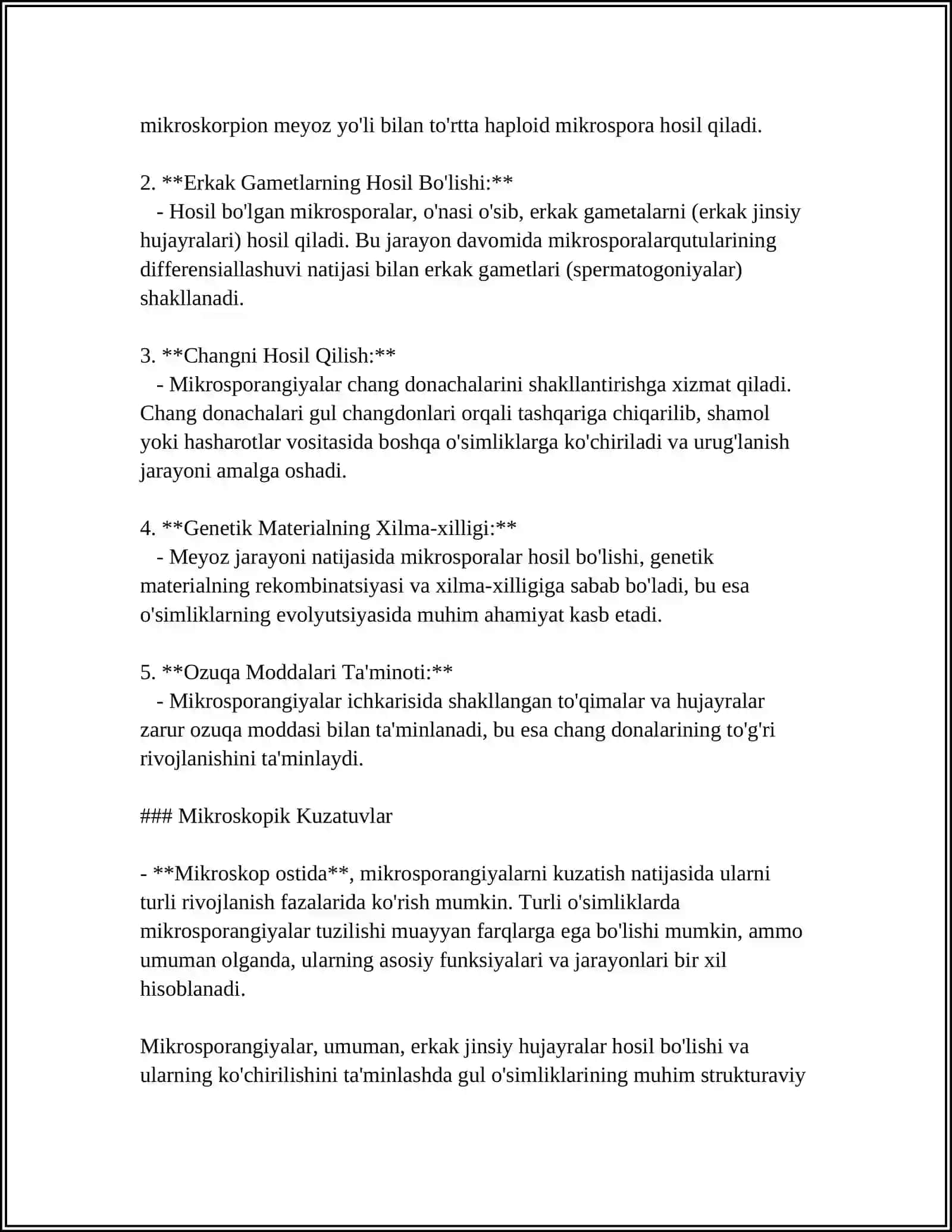 ANDROTSIT.MIKROSPORAGENEZ VA ERKAK GAMETOFITNING RIVOJLANISHI 4