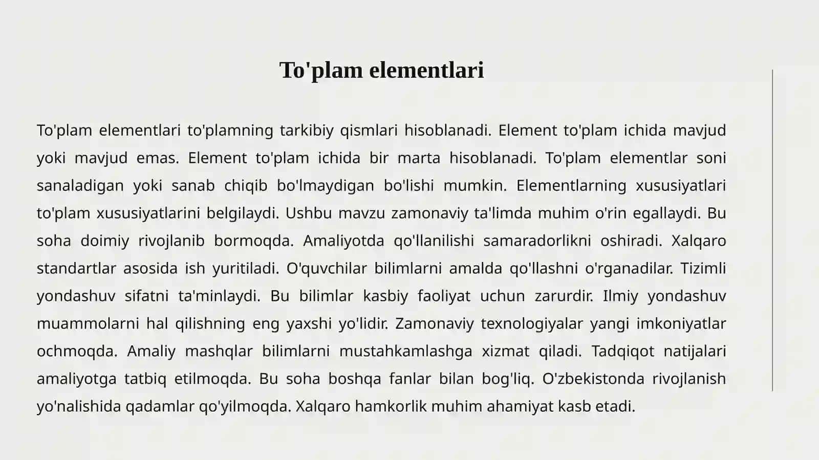 To'plamlar va amallar 4