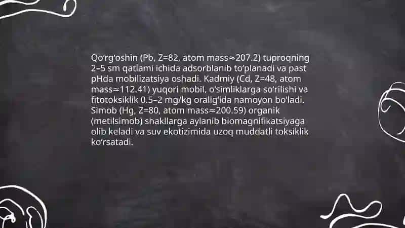 Tuproq va suvning ion birikmalari bilan ifloslanishi 4