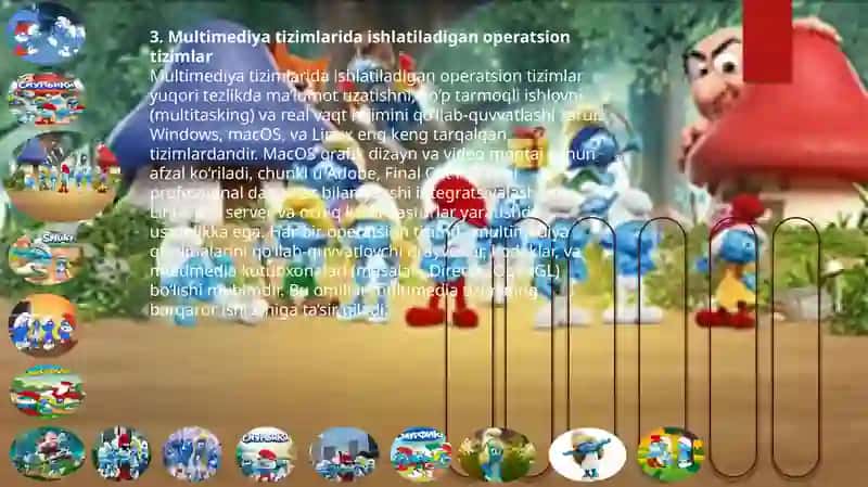 Multimediya tizimining dasturiy ta’minoti 4