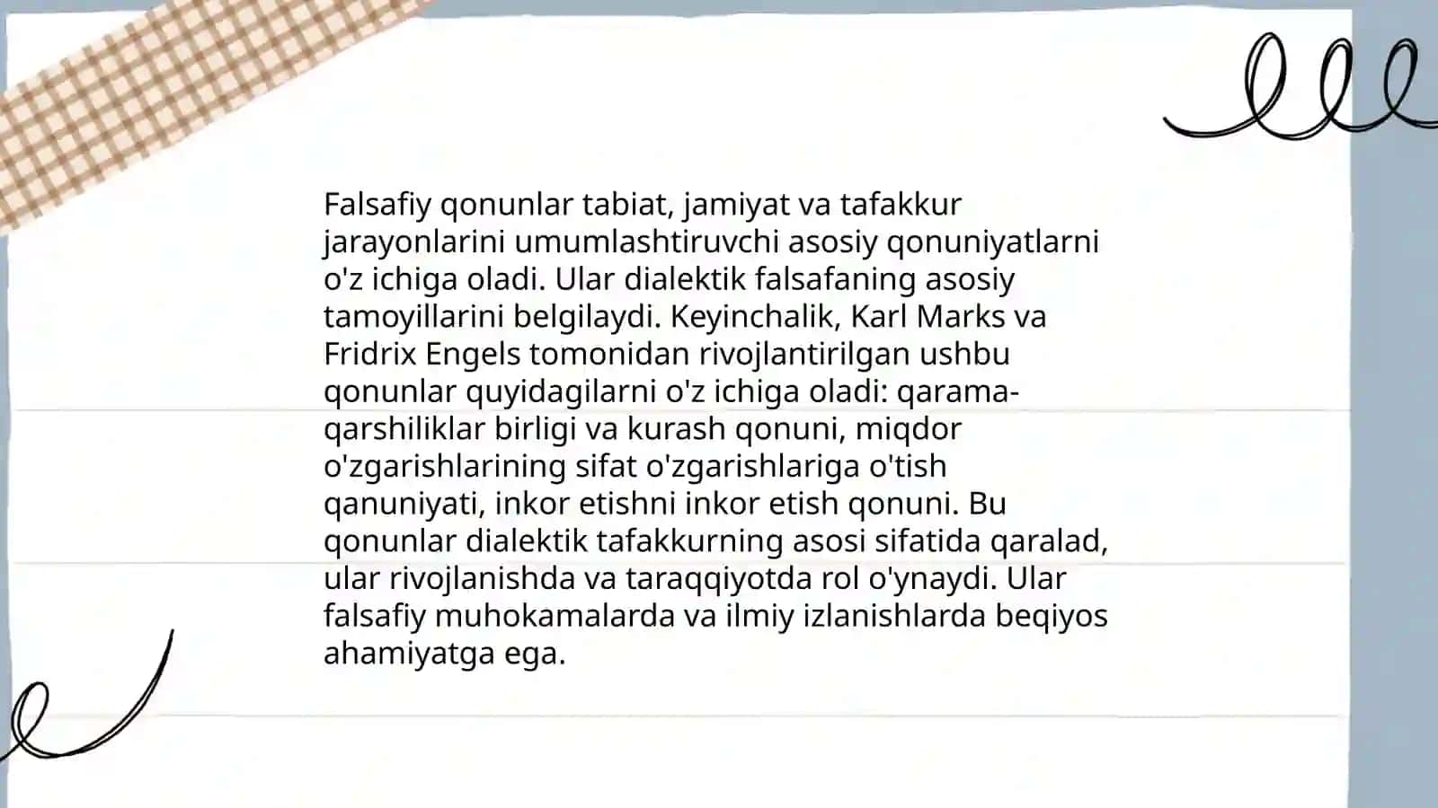 Falsafada qonun tushunchasi va uning mohiyati 4