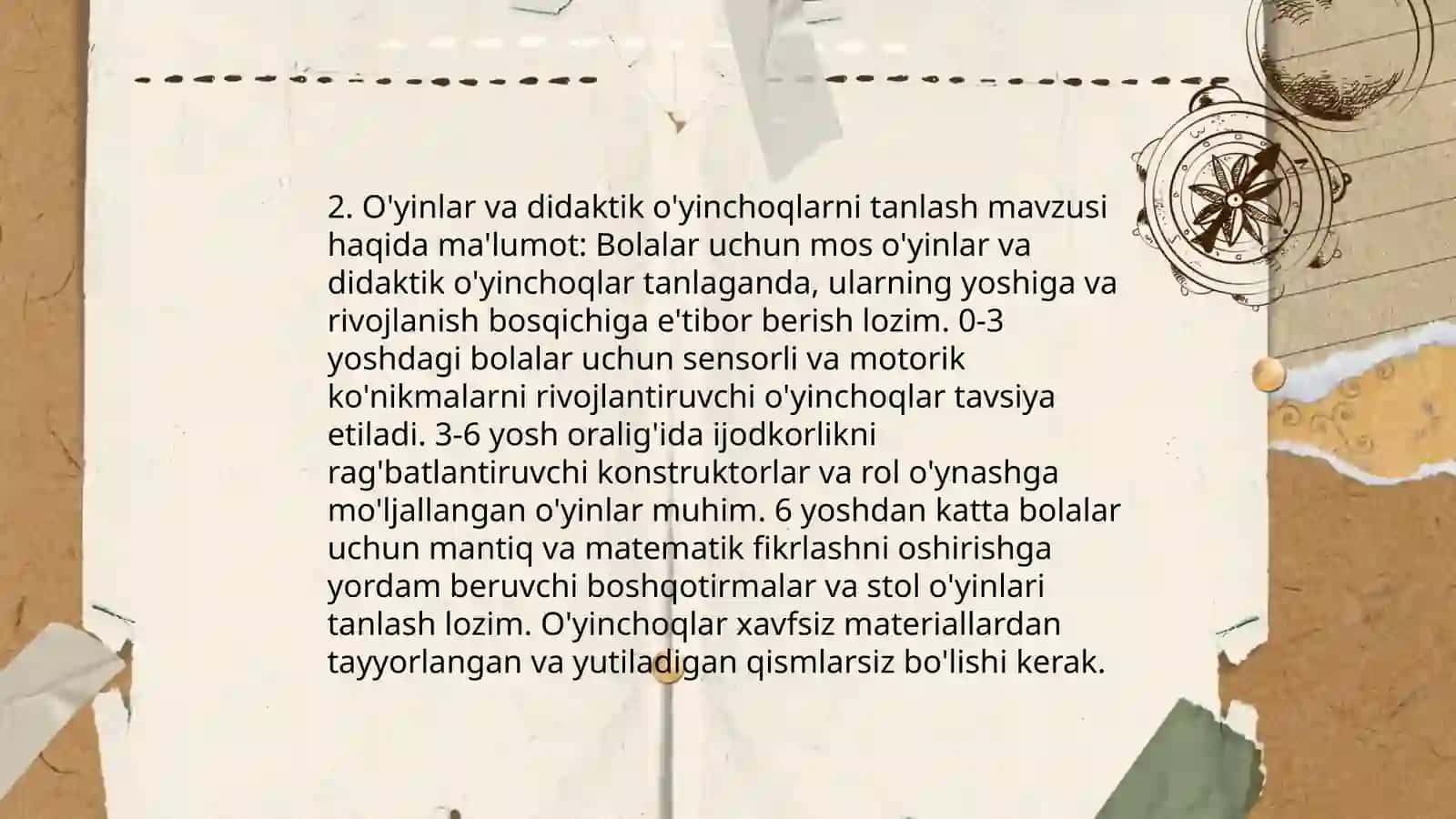 Maktabgacha yoshdagi bolalarning rivojlanishi 4