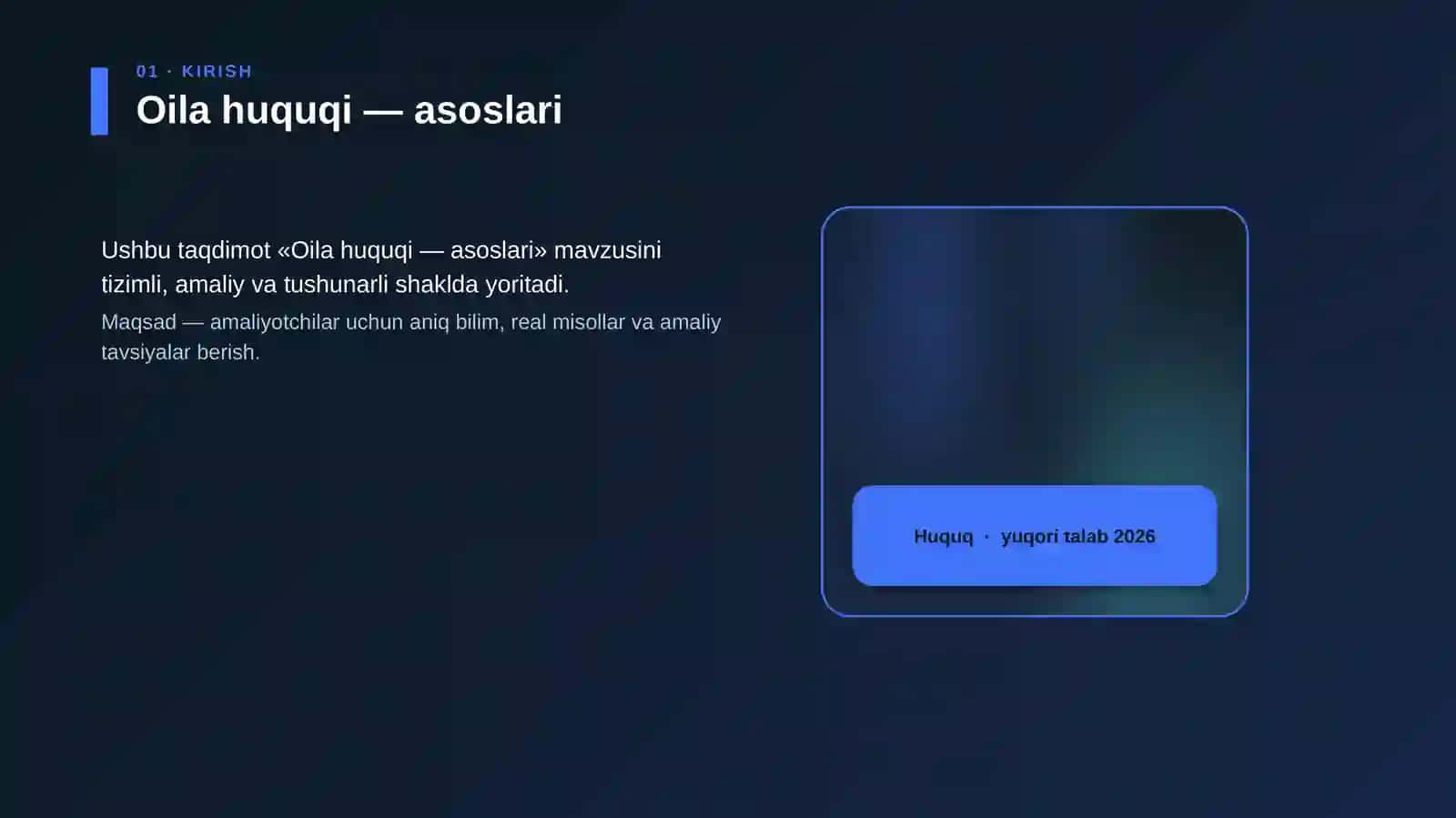 Oila huquqi — asoslari 4