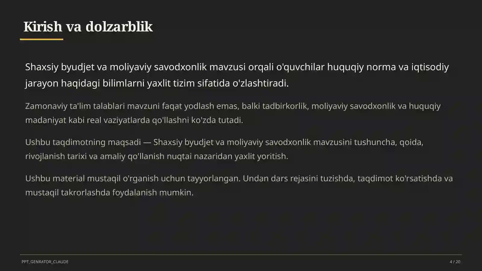 Huquq va iqtisodiyot asoslari (9–11) 4