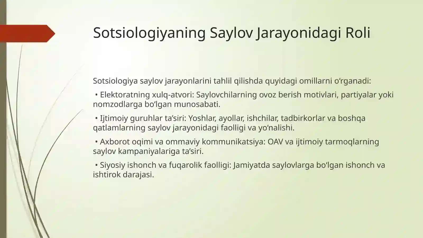 Ijtimoiy-siyosiy jarayonlarni tahlil qilishda sotsiolog pozitsiyasi 4