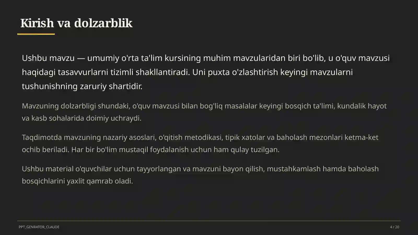 Kasbiy sertifikatlash: bakalavr va magistrlarga toifa berish tartibi 4