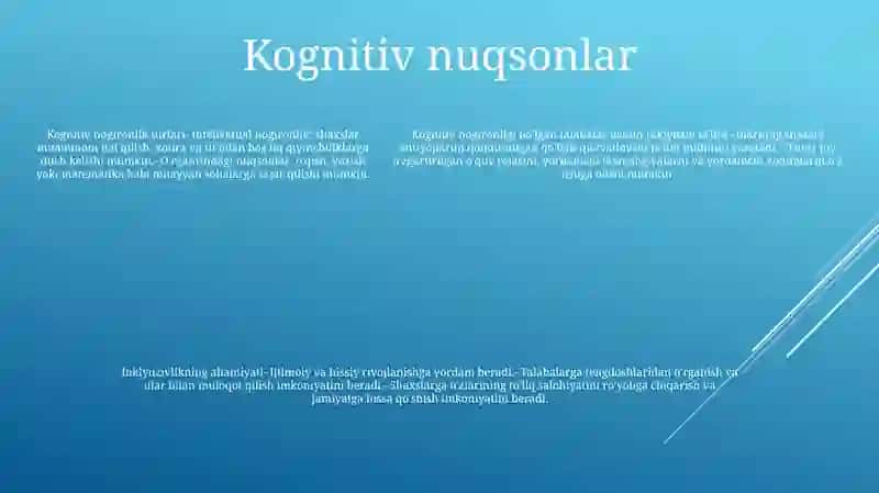 Imkoniyati Cheklangan Bolalar Turlari Va Ularni Inklyuziv TaʼLimga Jalb Qilish 4