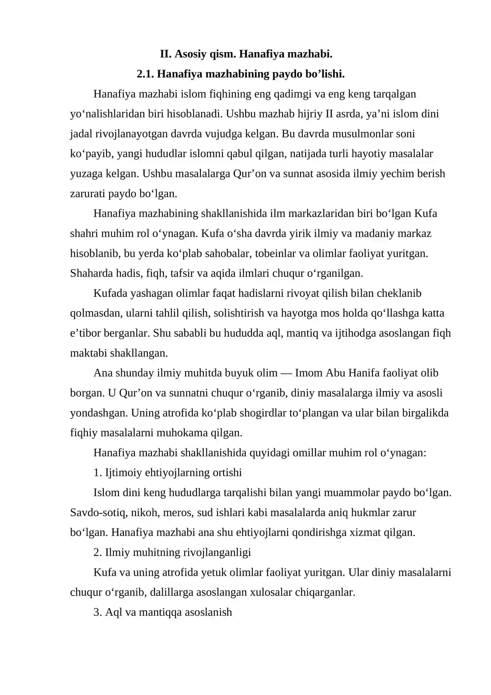 hanafiya mazhabi 4