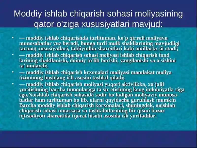 KORXONALAR MOLIYASI VA ULARNI TASHKIL ETISH 4