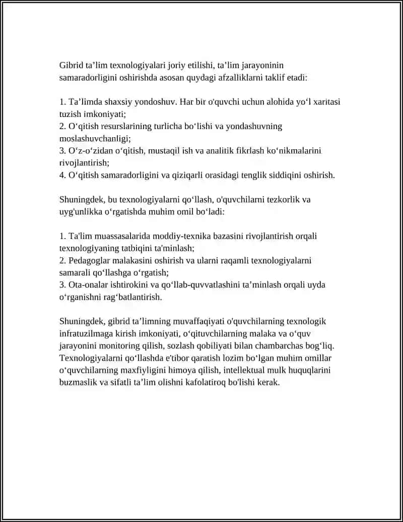 KASBIY TA’LIMDA YANGI PEDAGOGIK INNOVATSION TEXNOLOGIYALARNI QOʻLLASH 4