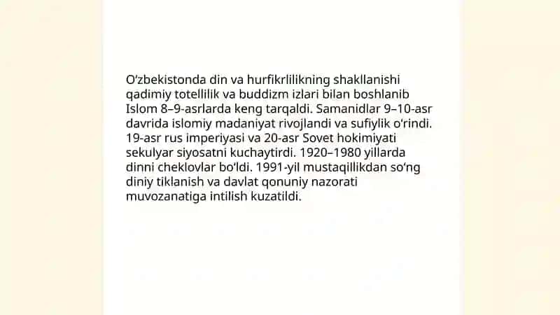 Din va hurfikrlilik 4