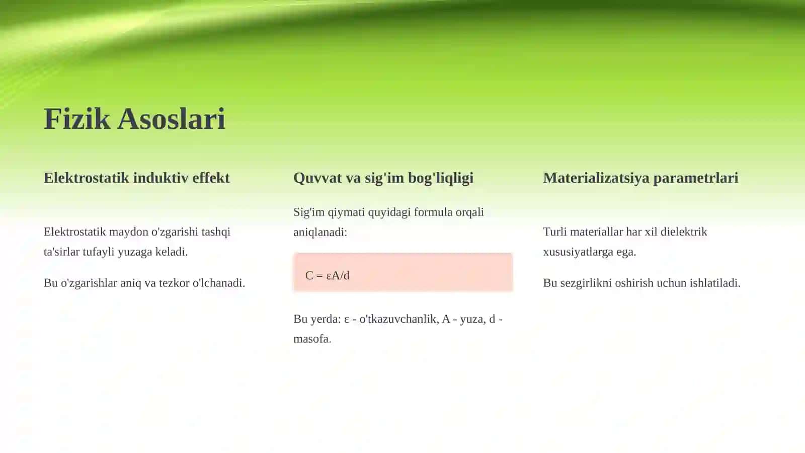 Sig'im Datchiklar 4