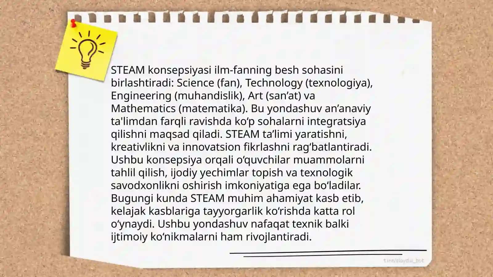 Oʻzbekistonda STEAM taʼlimning rivojlanishi 4