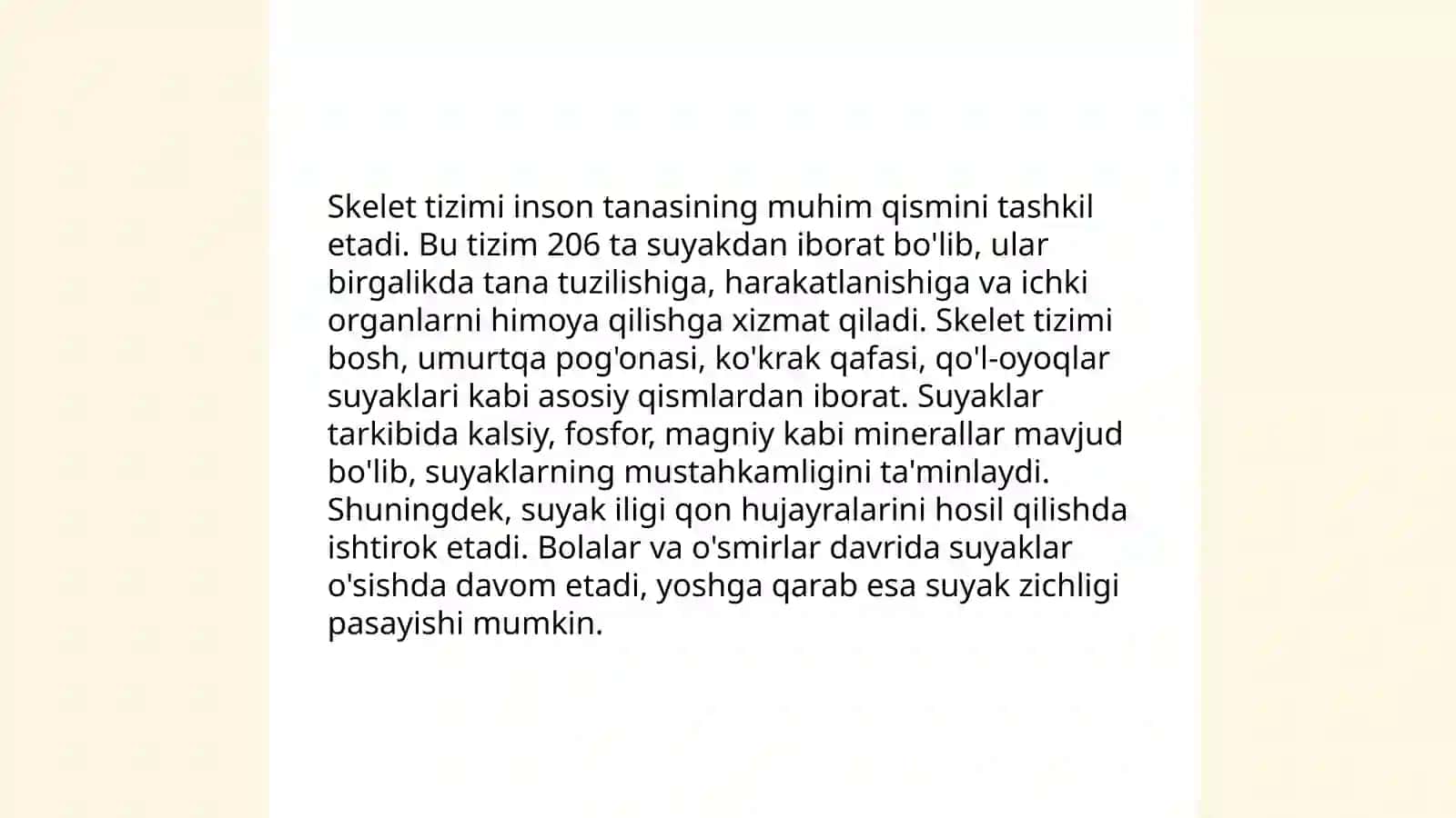 Inson harakatlanish tizimi 4