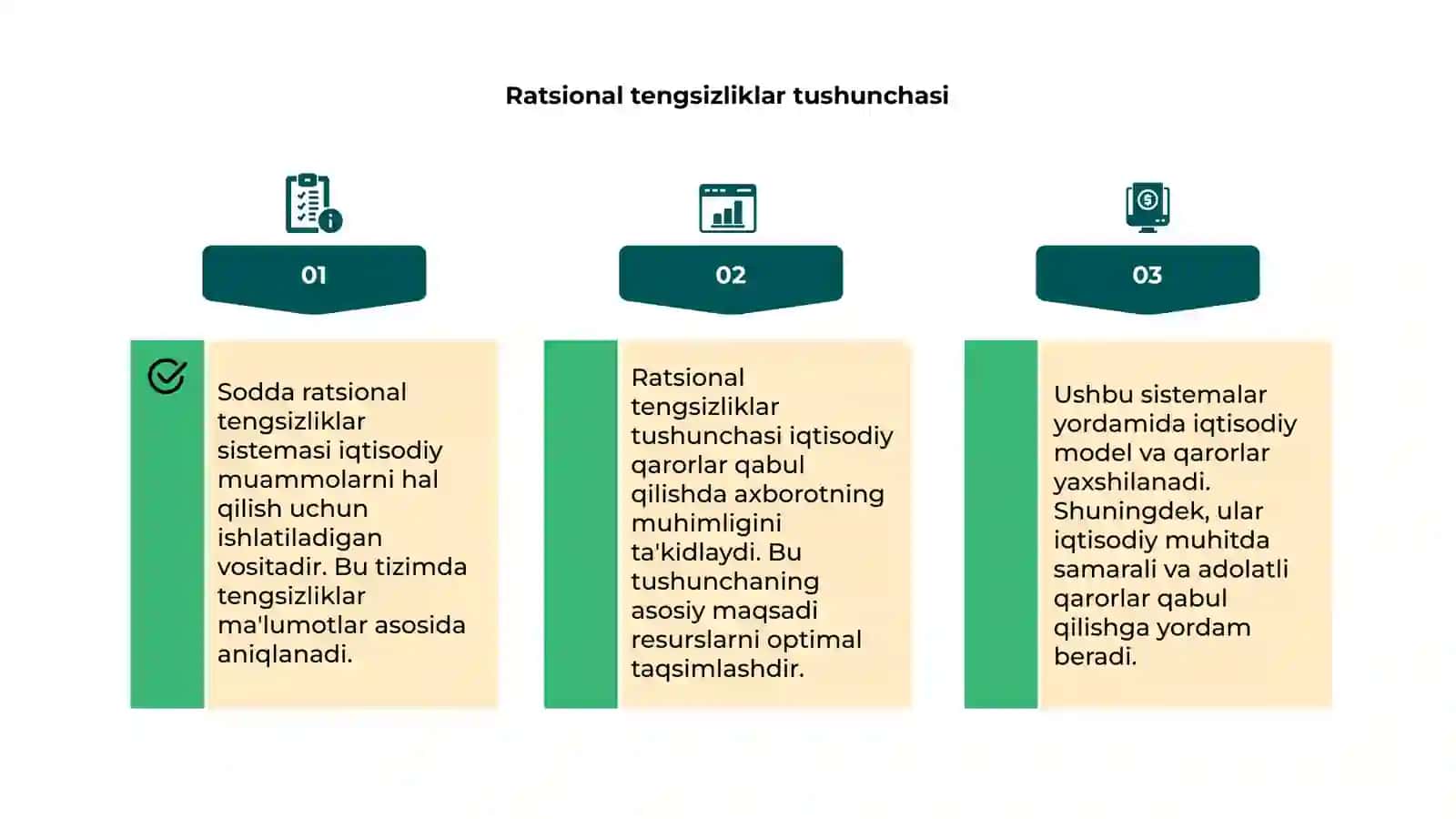 Sodda ratsional tengsizliklar sistemasi 4