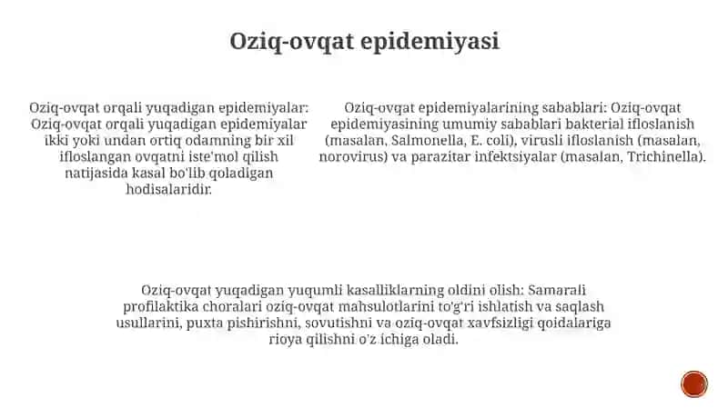 Oziq -Ovqat Xavfsizligining Ilmiy Nazariy Asoslari 4