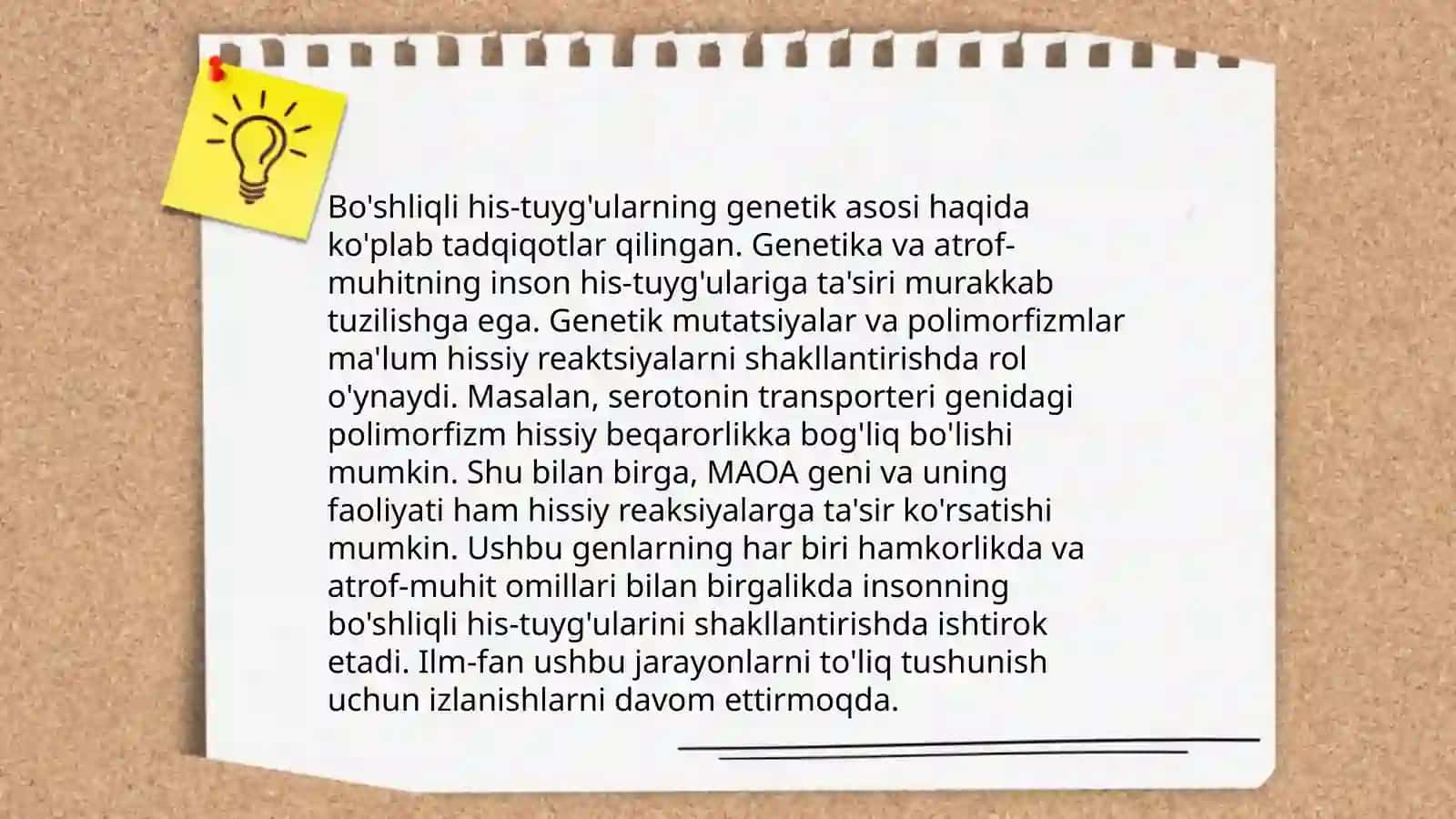 Psixik faoliyat va genetika 4