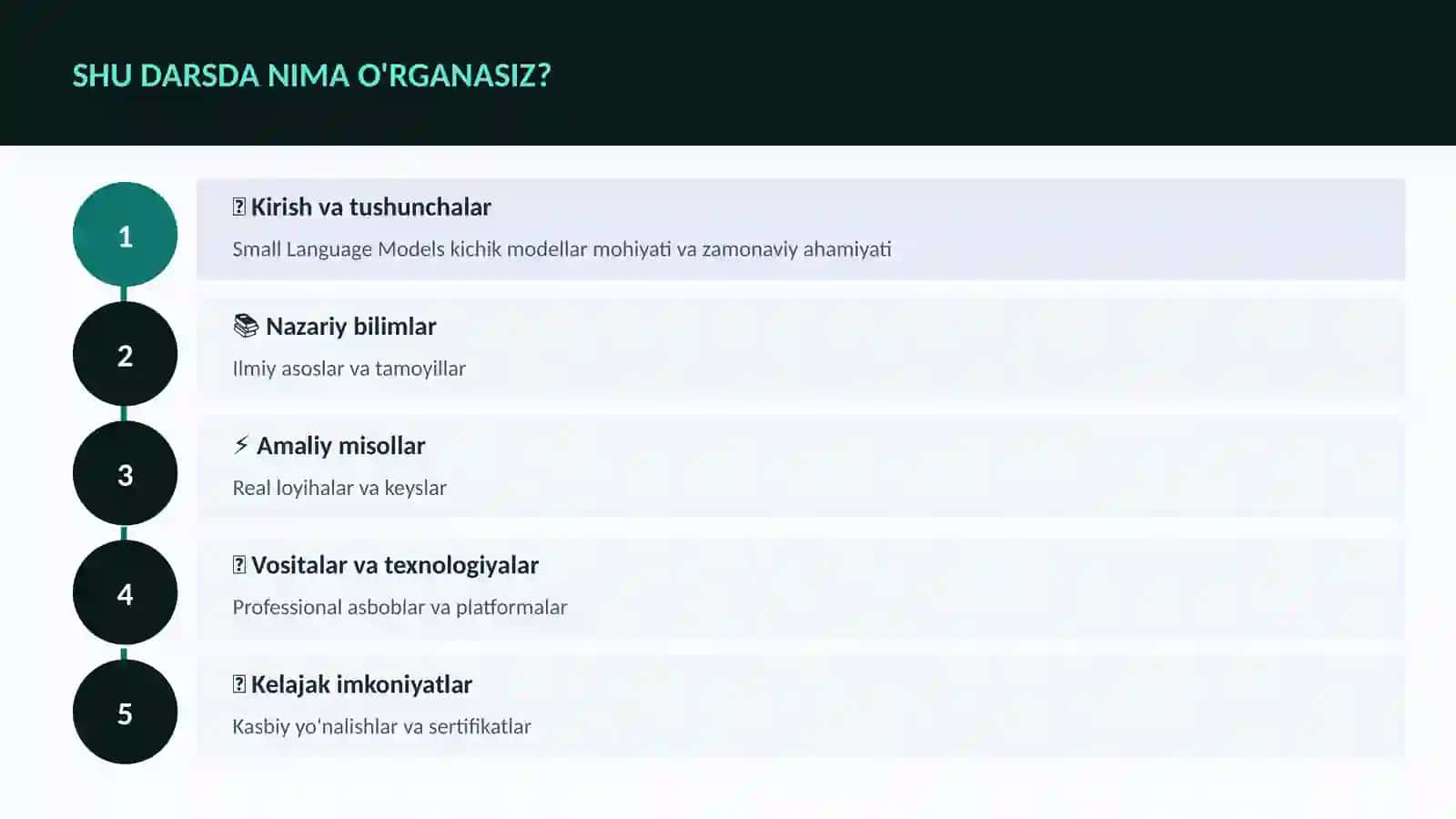 Small Language Models kichik modellar 4