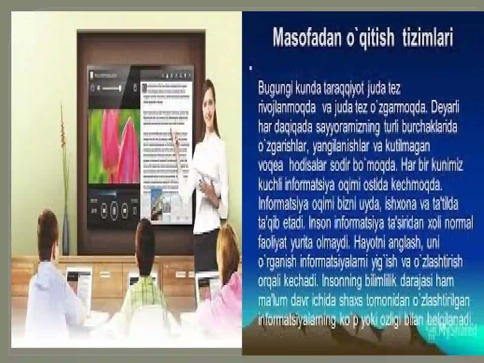 BIOLOGIYA O’QITISH METODIKASI 205 –GURUH TALABASI TO’XTAYEVA DILDORANING TA’LIMDA AXBOROT TEXNOLOGIYA FANIDAN MUSAQIL TA’LIM 4